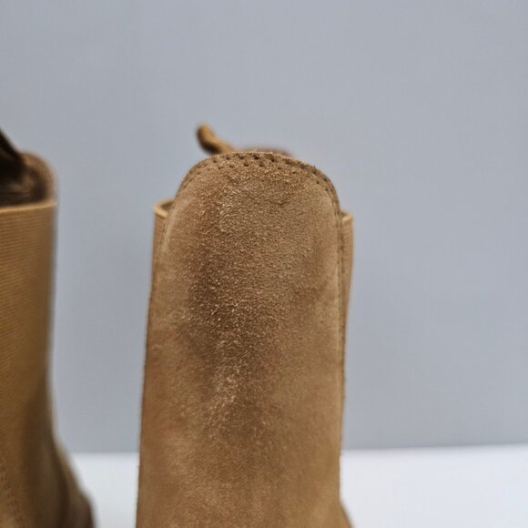 Loeffler Randall Raquel Ankle Boot Womens 11 Brown Suede Pull On Chelsea Fall - Picture 5 of 15
